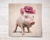 Miss Piggy print, Miss Piggy poster 10x10 print gift funny illustration gift print portrait wall art print wall decor kids children Miss Piggy print, Miss Piggy poster 10x10 print gift funny illustration gift print portrait wall art print wall decor kids children
