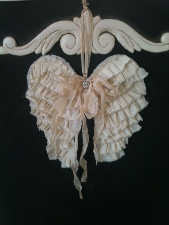 How To Change A Door Knob >> Items similar to Angel wings Door knob hanging, wreath embellishment or wall hanging, vintage ... How To Change A Door Knob >> Items similar to Angel wings Door knob hanging, wreath embellishment or wall hanging, vintage ...