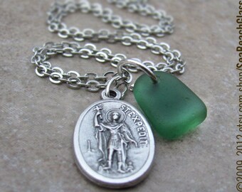 St Expedite Charm, Saint Expedite Medal St. Expedite Necklace St. Expeditus Jewelry, Saint Patron Catholic Jewelry, Baptism