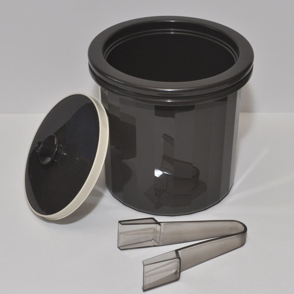 Vintage Tupperware Ice Bucket Set with Bucket Lid Insert