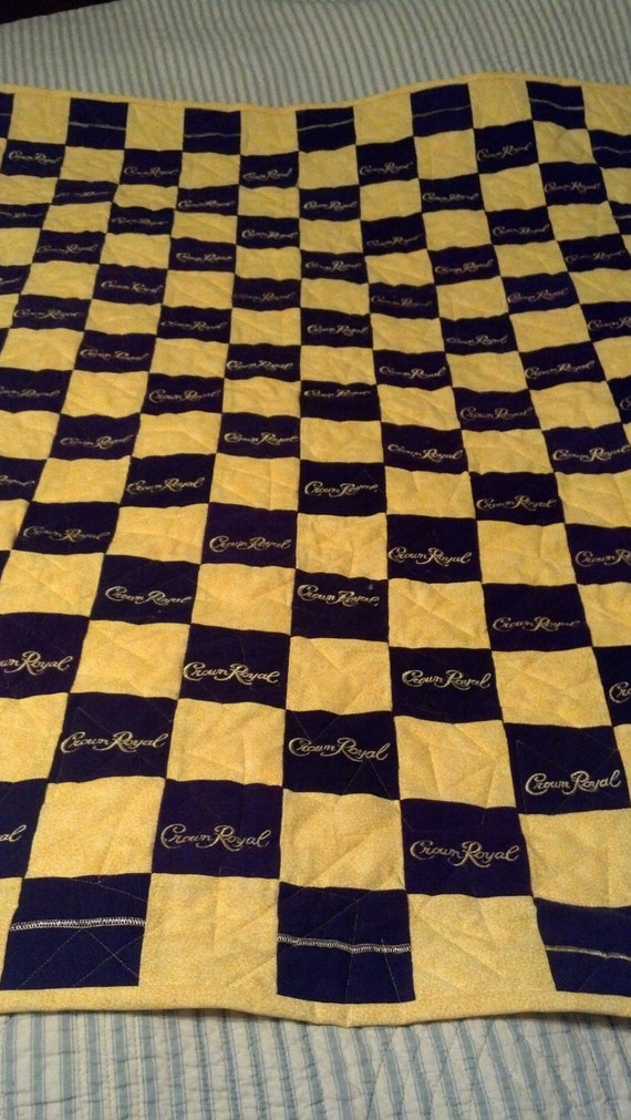 Custom Made Crown Royal Blanket for Susanne