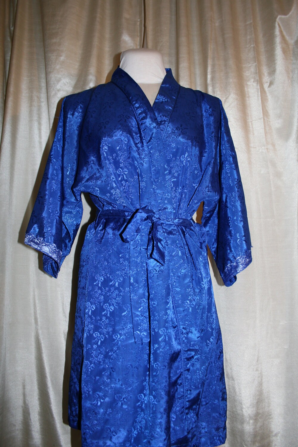 Vintage Royal Blue Robe