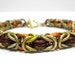 Reserved for R. Roth: Autumn Chain Mail Bracelet