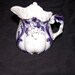 Blue and White Victorian Creamer