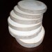 Log Slices Solid Maple Set of 6 Natural Live Edge for: Rustic Coasters Candle Stand Blanks Wedding Table Numbers DIY Crafting
