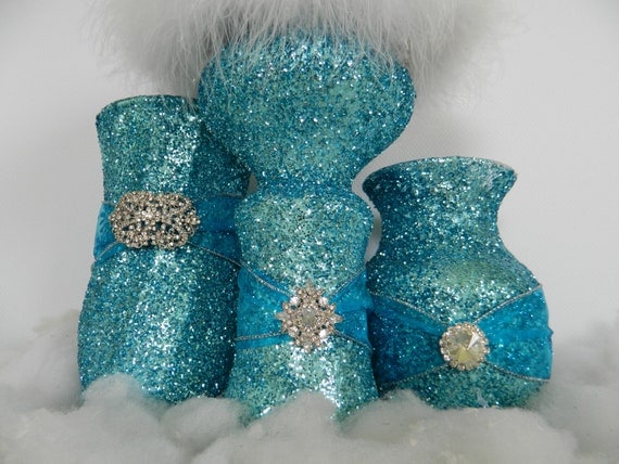 Wedding Decorations, Wedding Centerpiece, Winter Wedding, Tiffany Blue ...