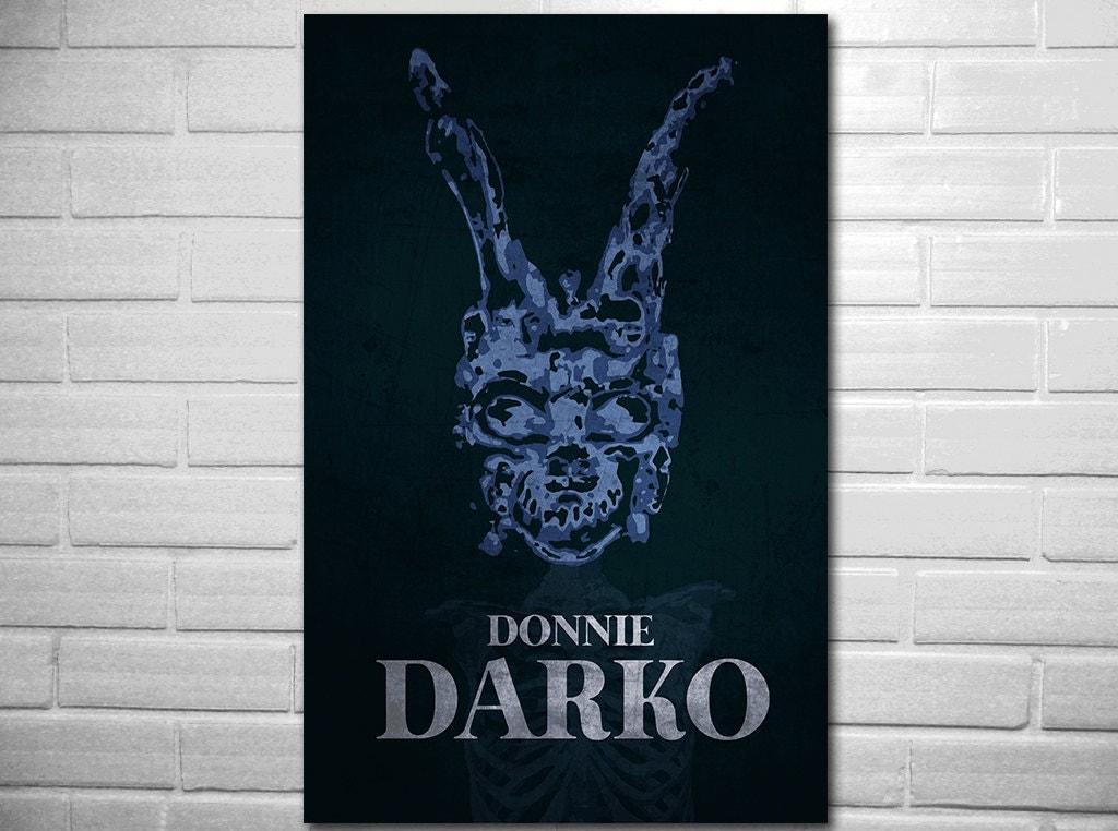 Donnie Darko poster fan art minimalist poster by DEPdesigns