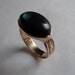 On hold & Layaway for Sarah Kate/ Captivating Vintage Labradorite Maltese Cross Ring 14K