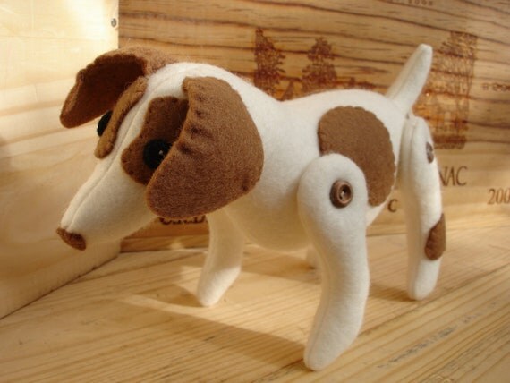 jack russell soft toy uk