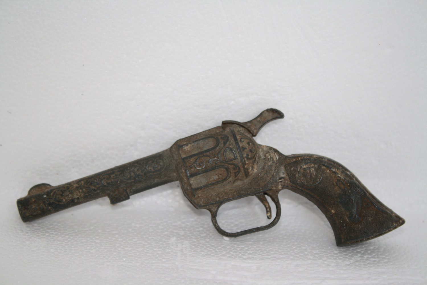 Old Cast Iron Toy Gun