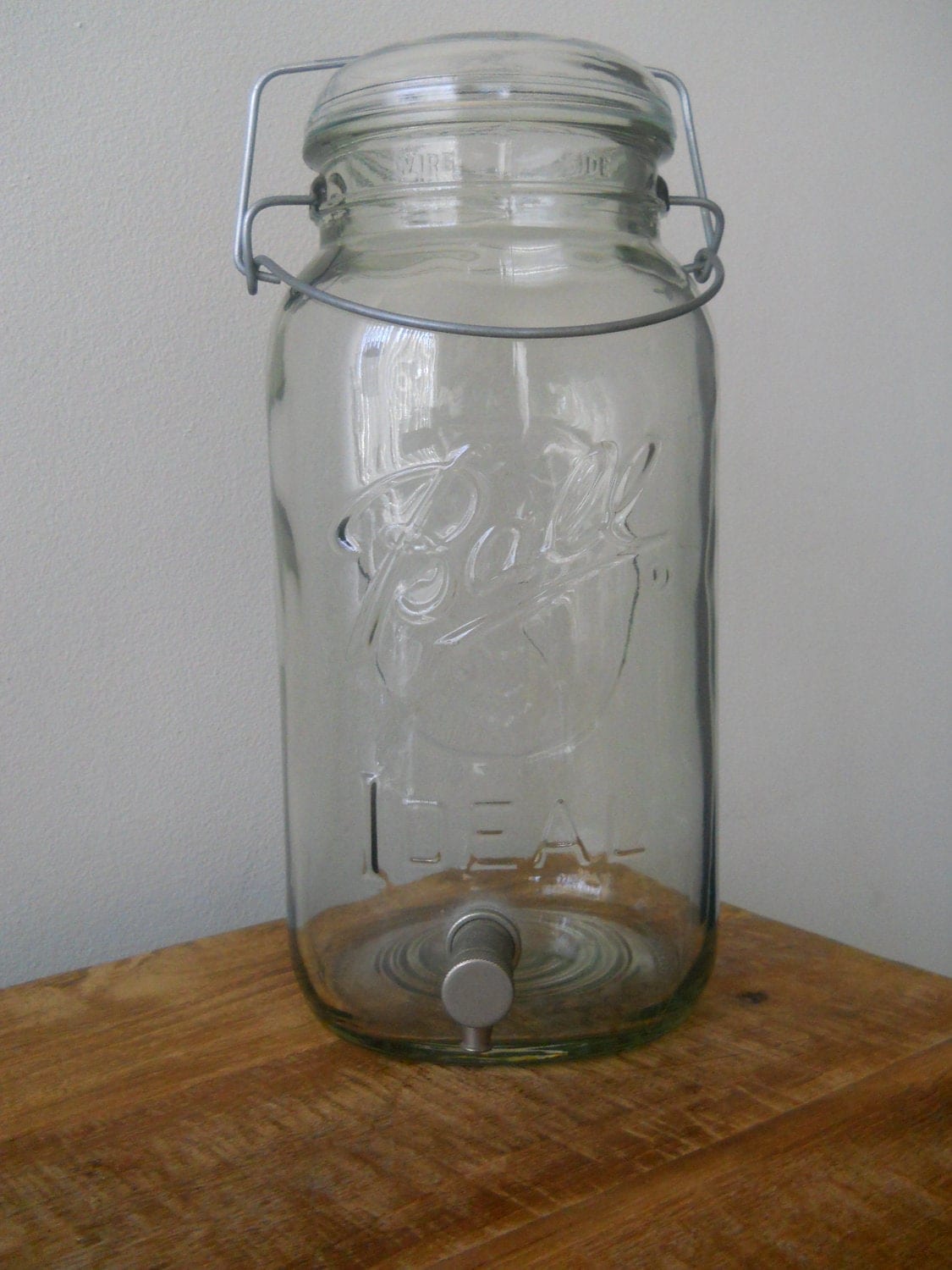 Ball Jar Drink Dispenser With Spigot