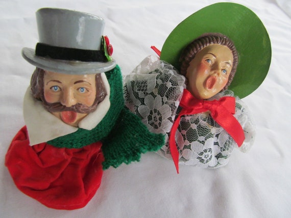 christmas carolers tree ornaments singing their hearts out christmas carolers tree ornaments singing their hearts out