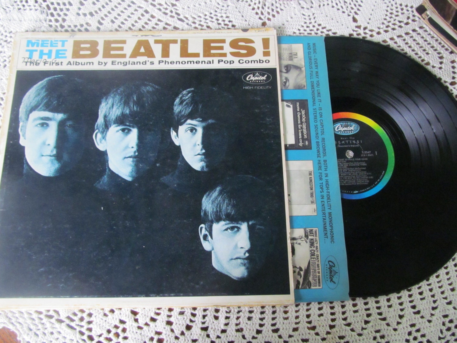 Meet The Beatles Abum The First Album Original Beatles Albums