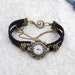 Antique bronze Watch bracelet for women Antique bronze by Jullyet
