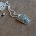 Sterling Silver Fordite Cabochon Pendant on Chain
