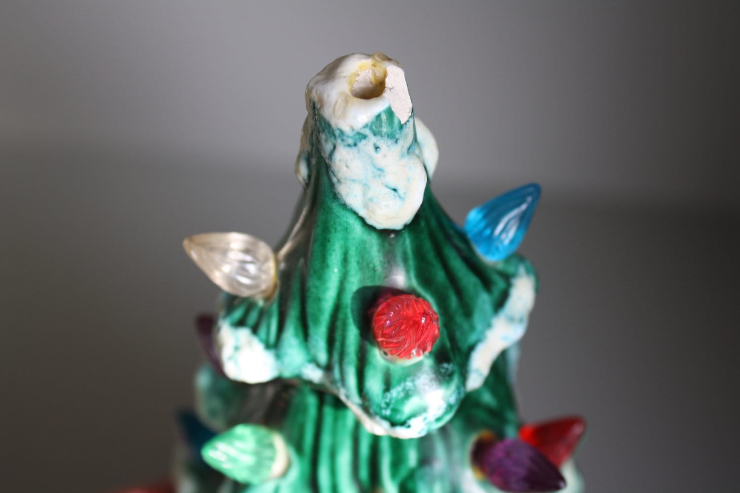 Large 16 vintage ceramic Christmas tree