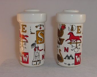 Vintage Holt Howard Salt and Pepper Shakers - 1964