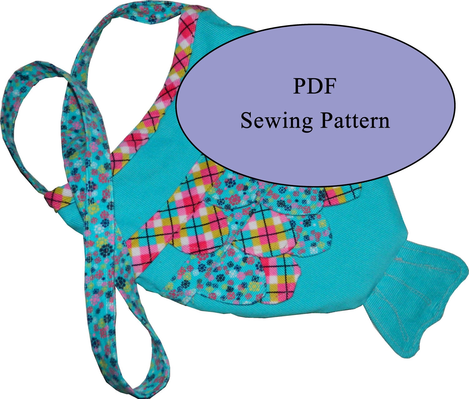 Fish Purse PDF Sewing Pattern