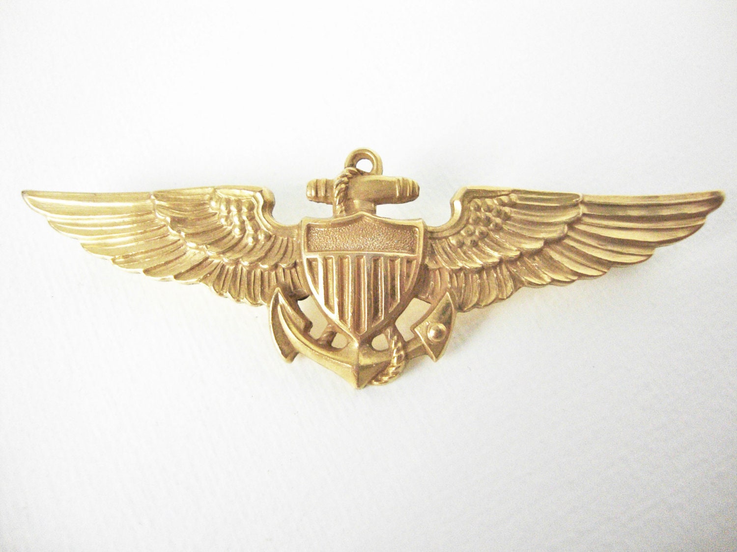 WWII 10KT Gold Filled U. S. Navy Marine Corps by CastEyesUpon