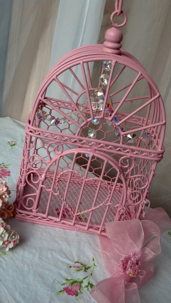 Birdcage Chandelier Shabby Chic vintage pink birdcage shabby chic chandelier crystals pink Birdcage Chandelier Shabby Chic vintage pink birdcage shabby chic chandelier crystals pink