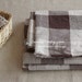 Japanese imported dress fabric, muji style irregular gingham, zakka dress fabric,LAST PIECE
