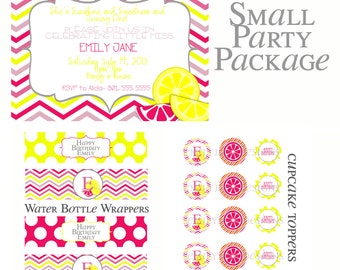 Items similar to Pink Lemonade/Lemonade Birthday Party Package on Etsy