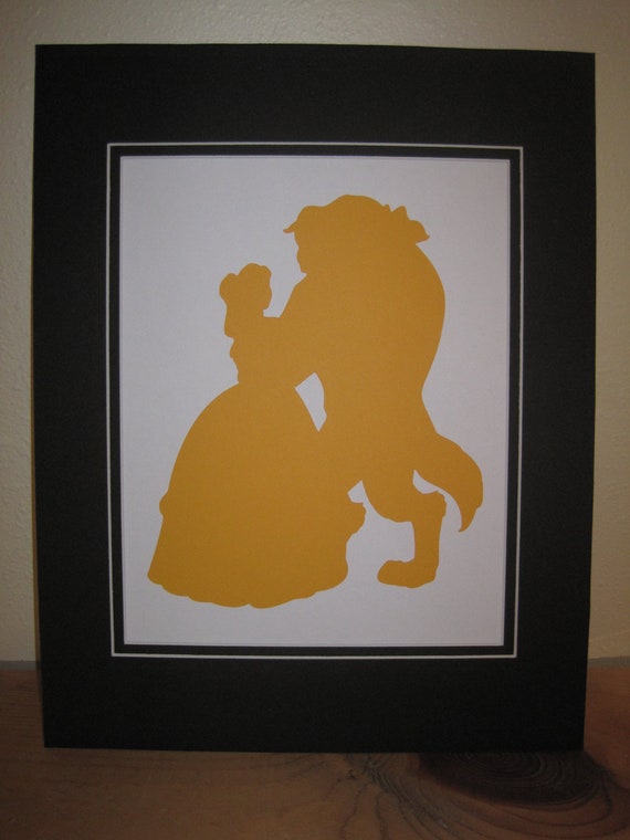 Gallery For > Beauty And The Beast Silhouette Belle