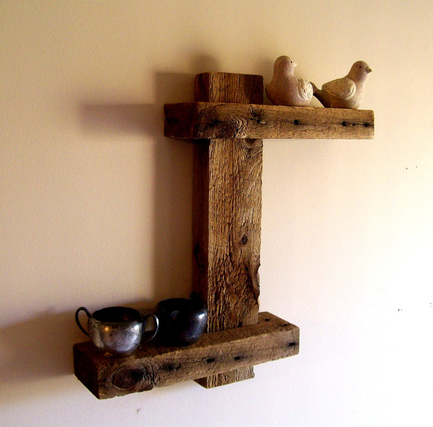 Wall Shelf Wall Hanging Rustic / Reclaimed / Barn Wood