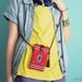 Native American Print Pattern Washed Canvas Cell Phone Case/ Cell Phone Cozy/ Cell Phone Pouch/ Cell Phone Cover/ Cell Phone Bag/ iPod Cover