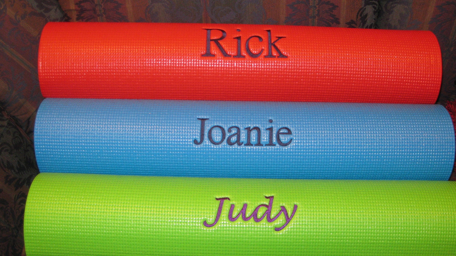 BOTH Personalized Yoga MAT and BAG order both and save