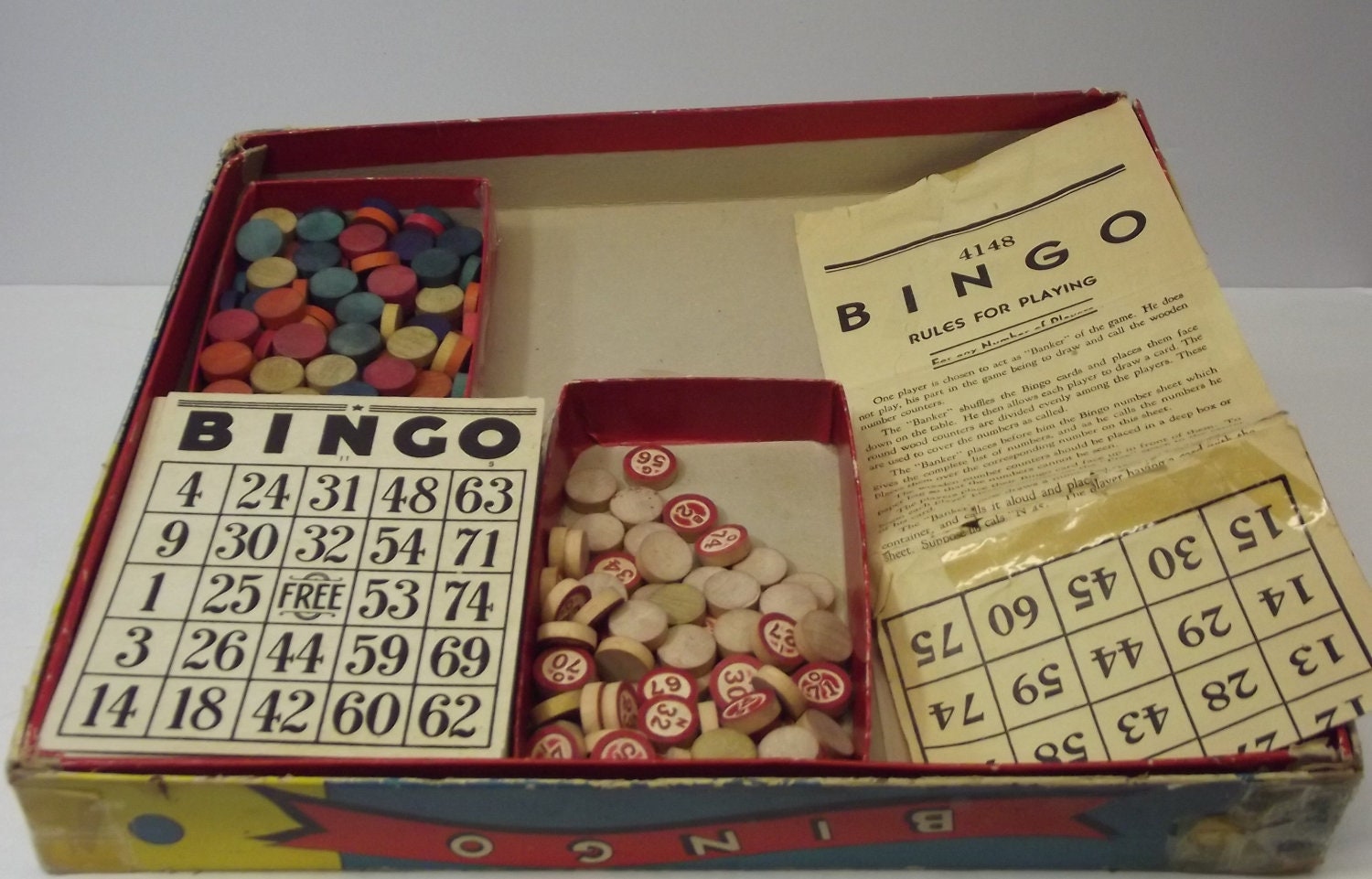 old fashioned bingo games
