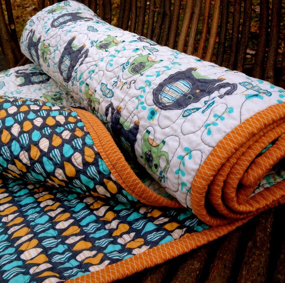 Elephant Splash Quilt