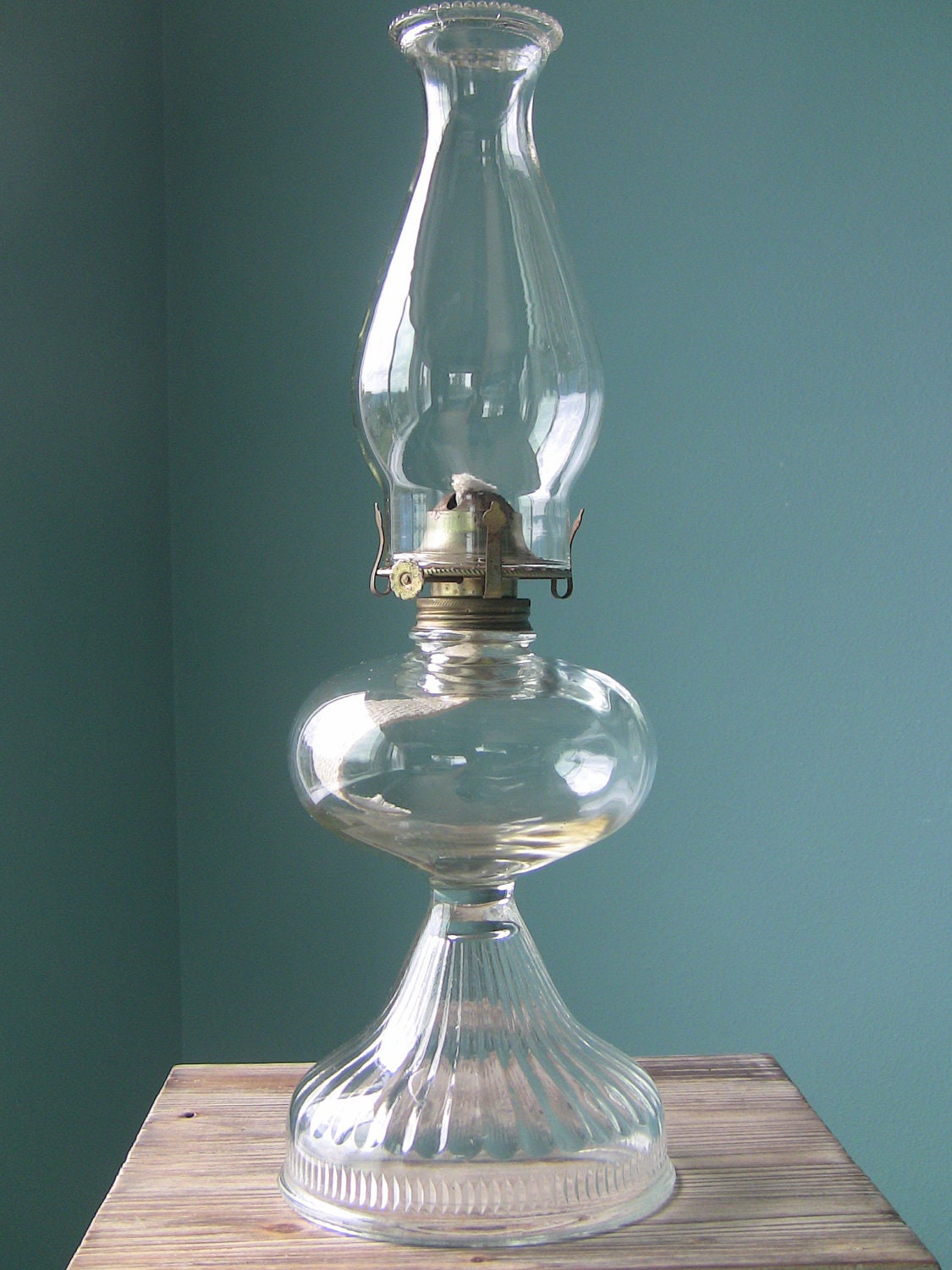 Large Vintage Oil Lamp Hurricane Lamp Antique Glass Lamp   Il Fullxfull.367386764 790w 