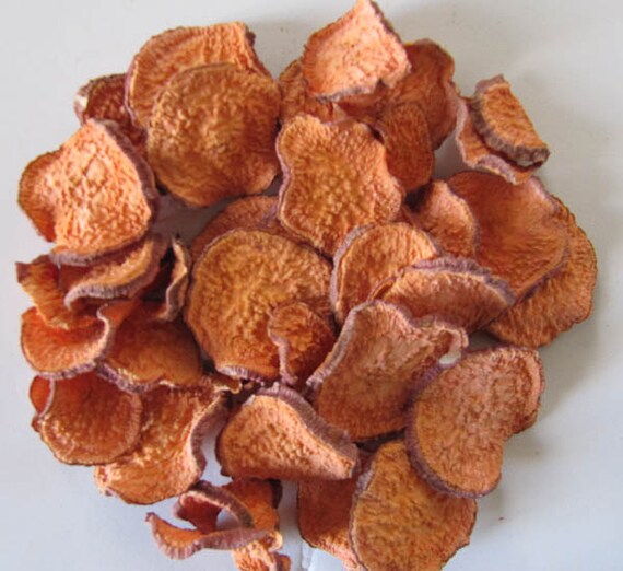 DRIED ORGANIC Sweet POTATO Chips Dogs Love Treats