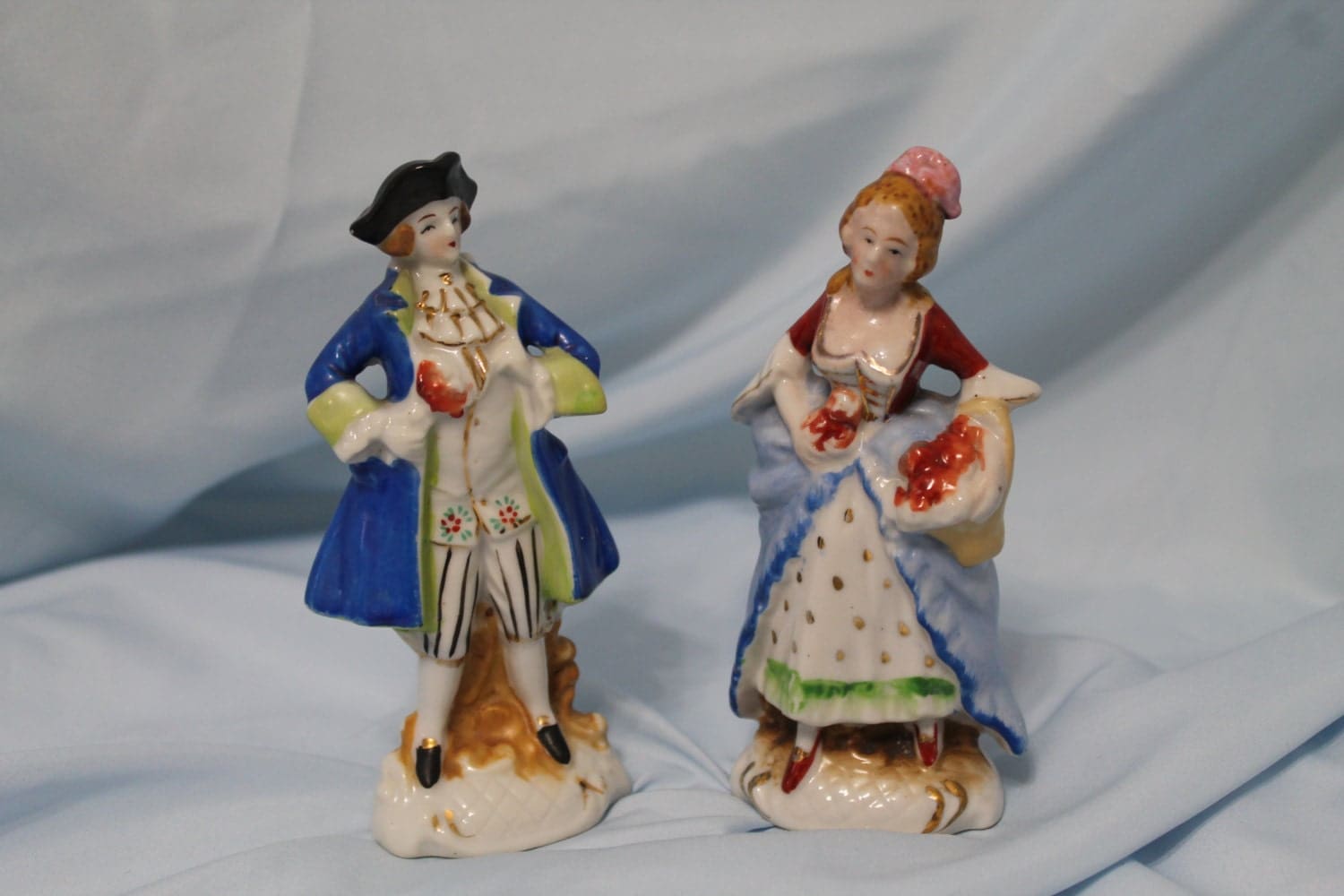 Small Ceramic Figurines Made in Occupied Japan by CoolOldSouls