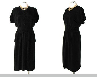 Vintage 30s Maid Costume / 30s Servant Dress / by DeannesVintage