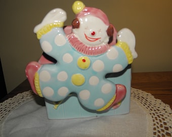 Inarco Clown Planter with Music Box