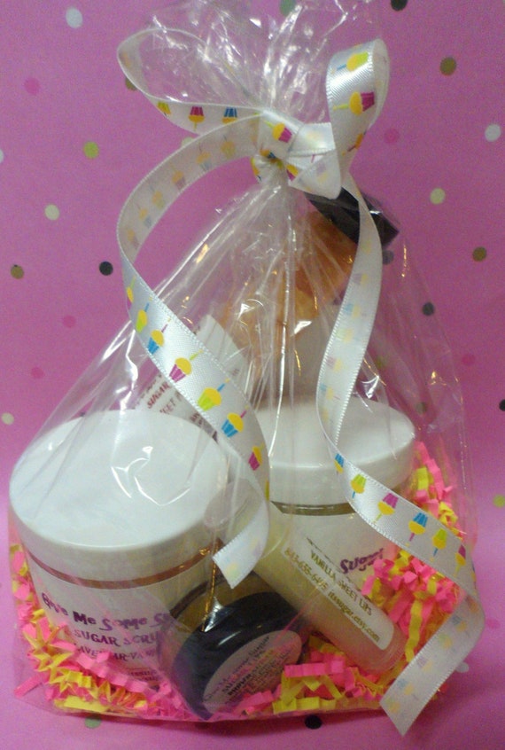 Items similar to Sugar Scrub Gift Packs on Etsy