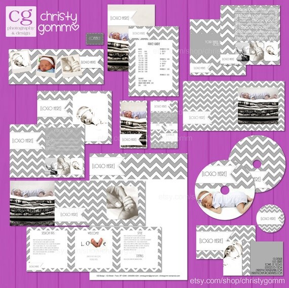 Items Similar To Marketing Kit Photoshop Templates For Photographers Photography Business Marketing Kit Template