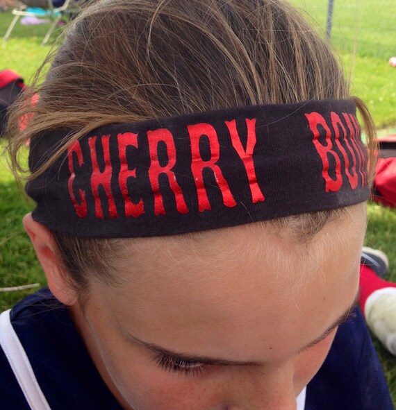 Custom Headbands Wide Great for Teams Playing Sports