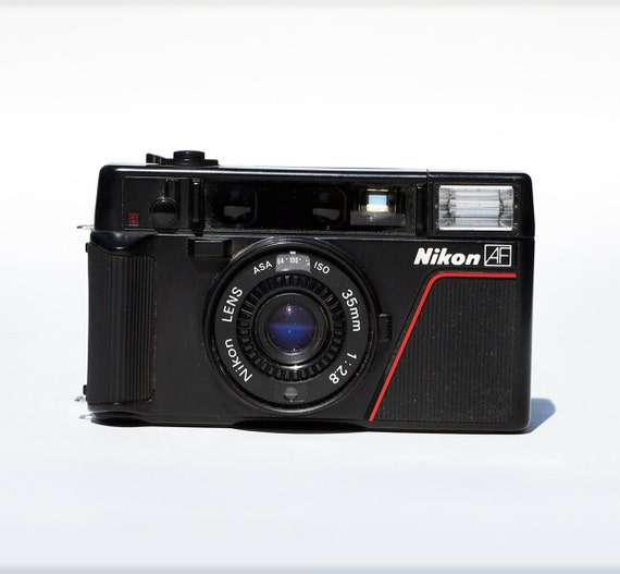 Nikon L35AF vintage film camera 1983 nikon's first