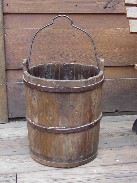 1800's Antique Water Bucket