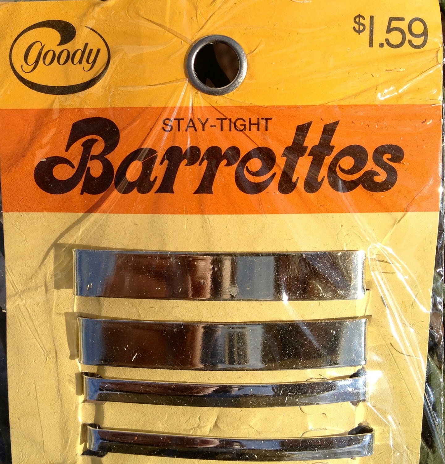 Vintage Goody Stay Tight Barrettes 10 Pack New Old by NotWantNeed