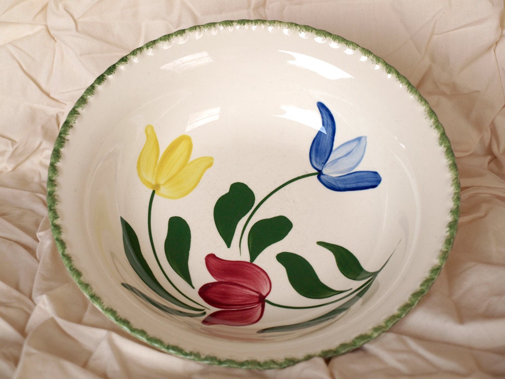 Serving Bowl Blue Ridge Southern Potteries Vintage