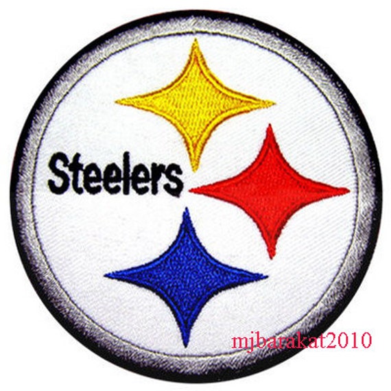 Pittsburgh Steelers Logo Super Bowl Sport Embroidered Iron