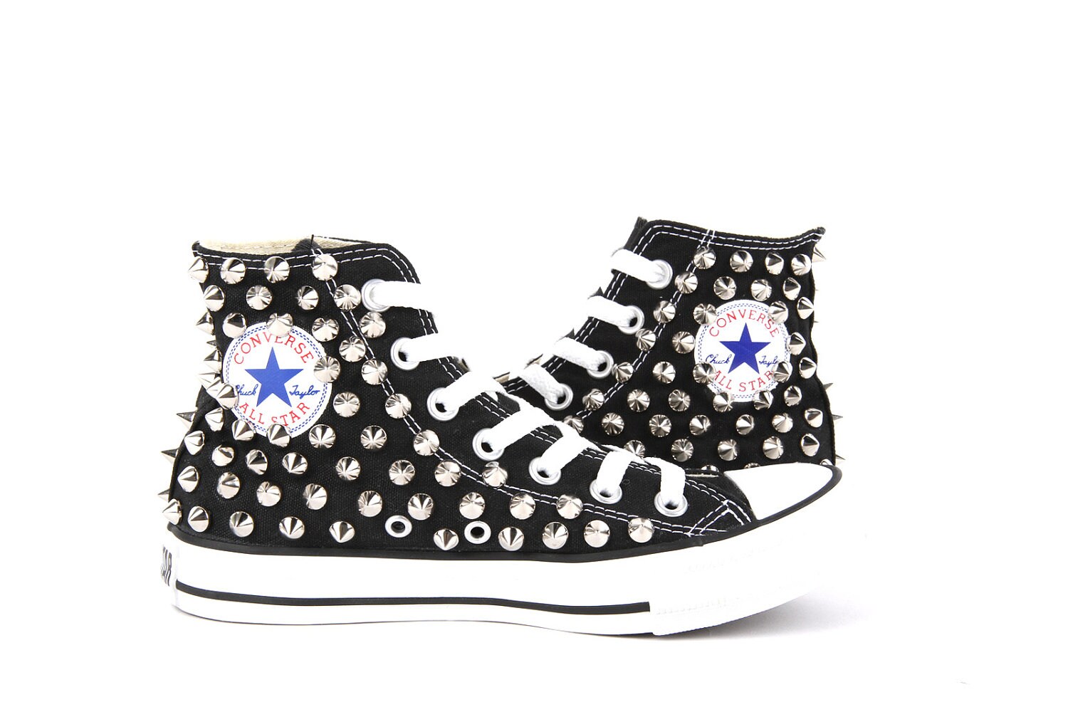 converse studded high tops