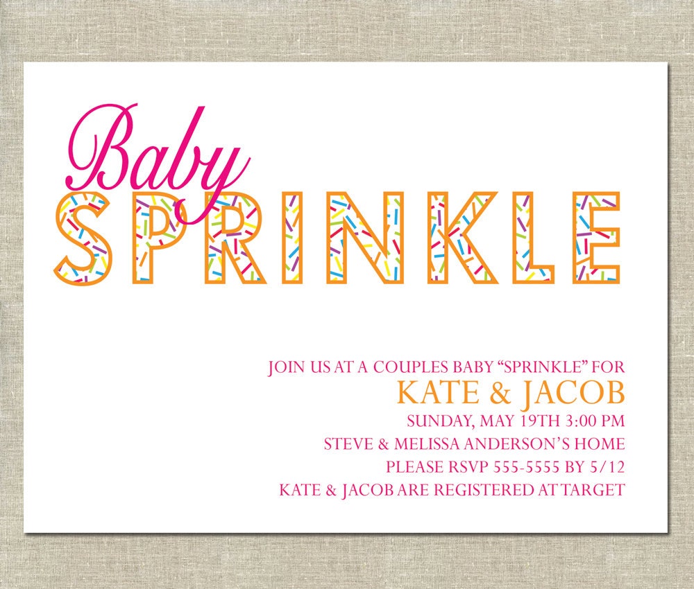 Printable Baby Sprinkle Invitations 10