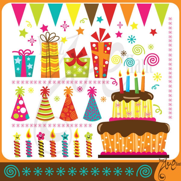 clipart for birthday parties - photo #34