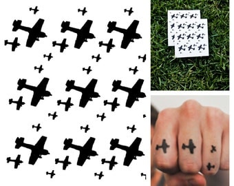 Air Force - temporary tattoo (Set of 2)