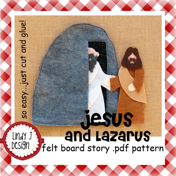 lazarus bible story for preschoolers